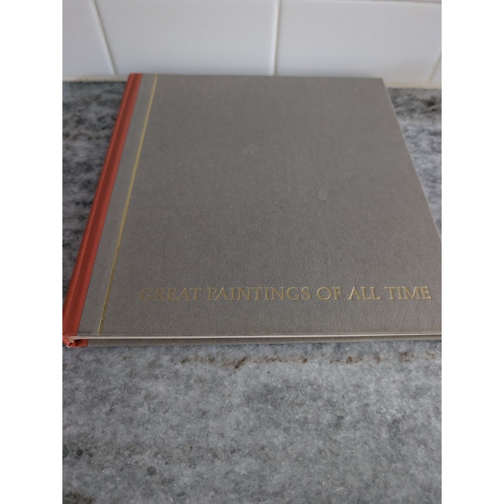 1965 Great Paintings of All Time: 100 Masterpieces Paul Waldo Schwartz HC Book